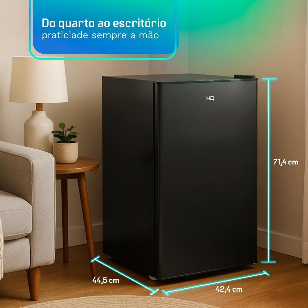 Frigobar HQ 76 Litros Preto BC-76 220V - 3