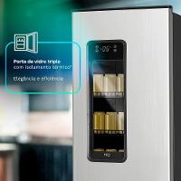 Cervejeira Vertical HQ Beer Plus 264 Litros Inox HQ-264CVEFFX 220V - 5