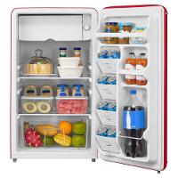 Frigobar Retrô Vermelho 93L Inverter Midea MDRD142RTD323 Bivolt - 3