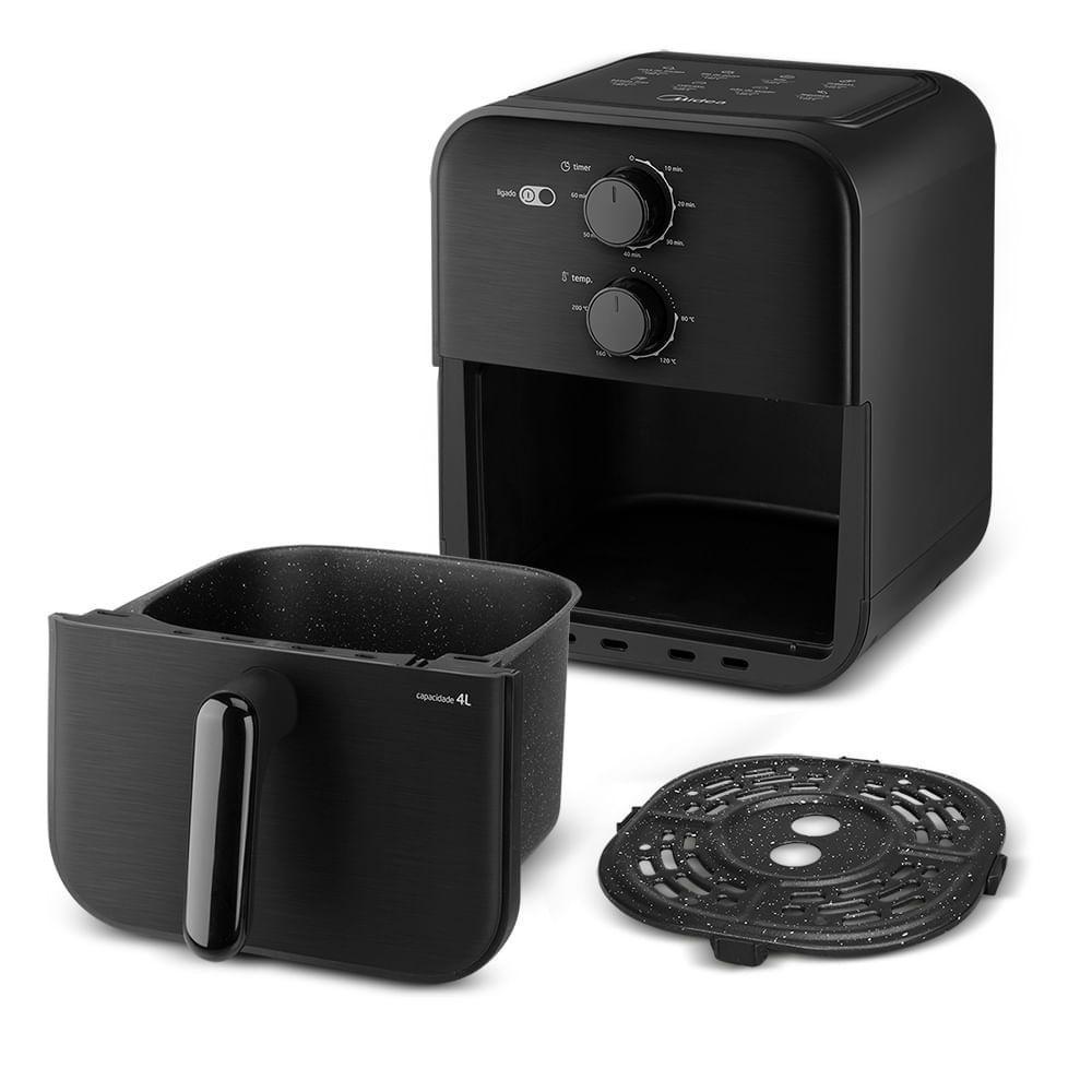 Fritadeira Air Fryer Midea Blackstone Preta 4L 220V MAF400P0APK2 - 4