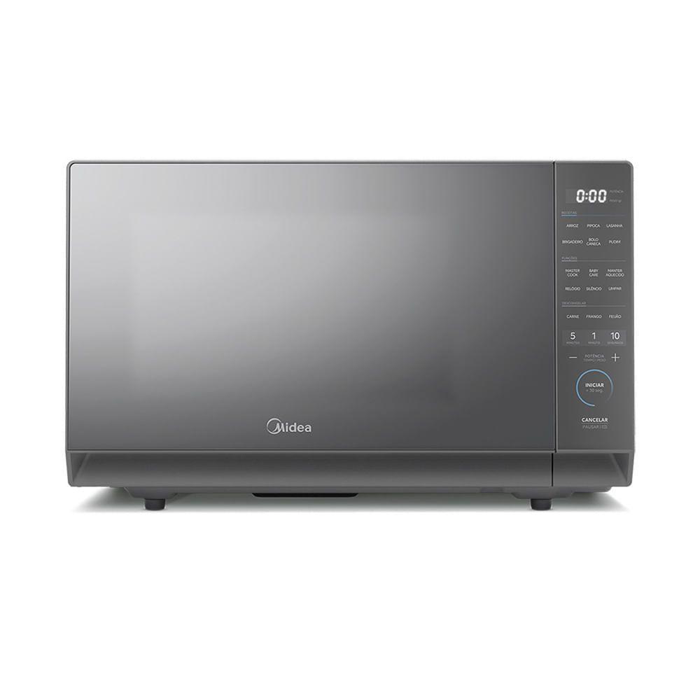 Micro-ondas 35L Prata Porta Espelhada Mastercook Midea MHP35S2 220V - 1