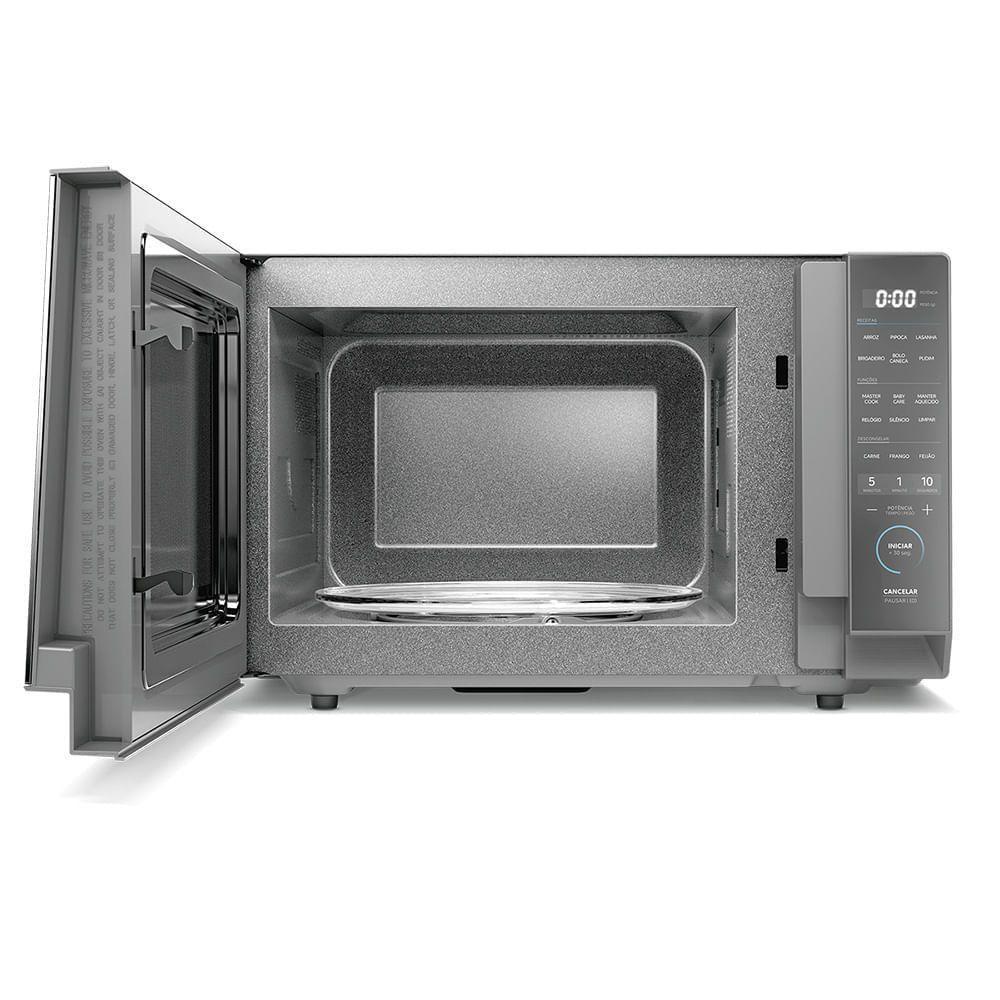 Micro-ondas 35L Prata Porta Espelhada Mastercook Midea MHP35S2 220V - 2