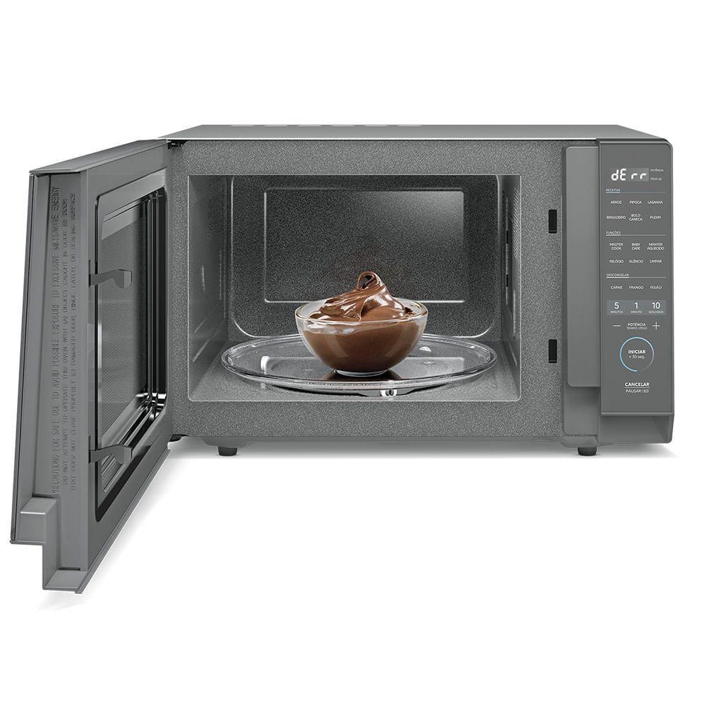 Micro-ondas 35L Prata Porta Espelhada Mastercook Midea MHP35S2 220V - 7