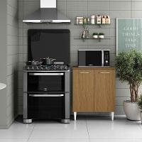 Balcão Cozinha Com Tampo 70cm Com 2 Portas Joana A09 - D'rossi Atacama - 1