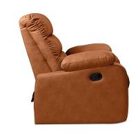 Poltrona Do Papai Reclinável Retrátil Naaman Sintético Pu K01 - D'rossi Nozes - 6