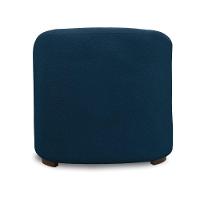 Poltrona Decorativa Orgânica Para Sala Diully Bouclê E03 - D'rossi Azul Marinho - 7