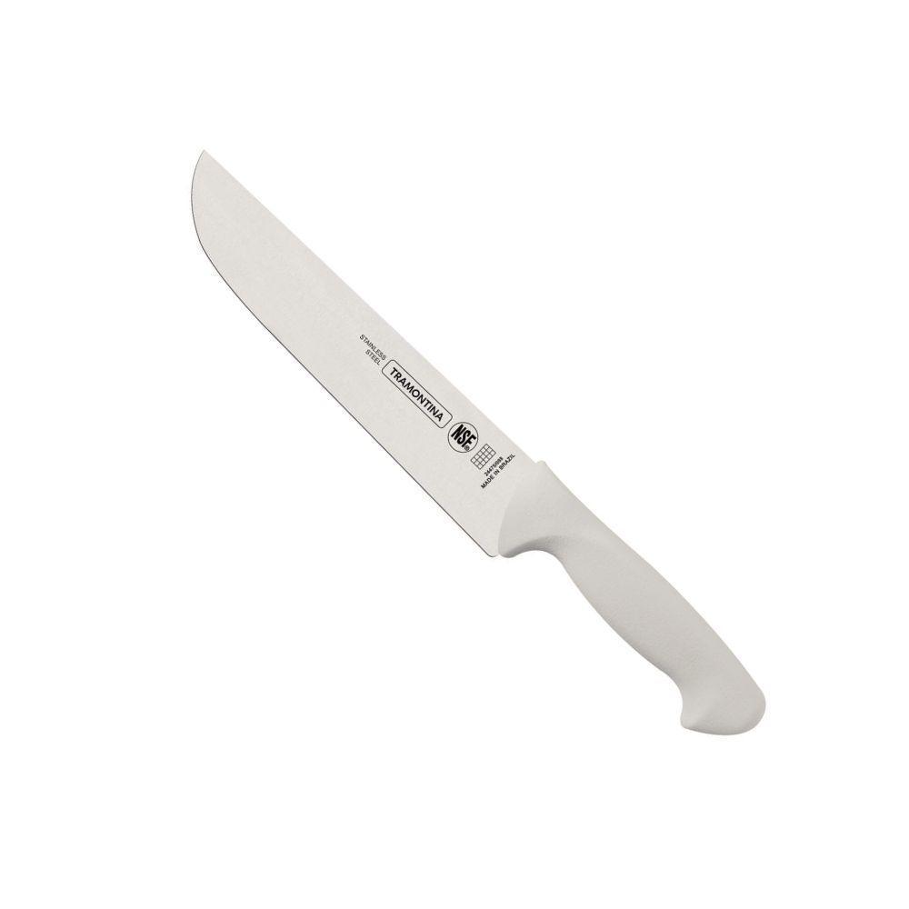 Faca Carne 8 Inox Cabo Branco Premium 24475-188 - Tramontina - 1