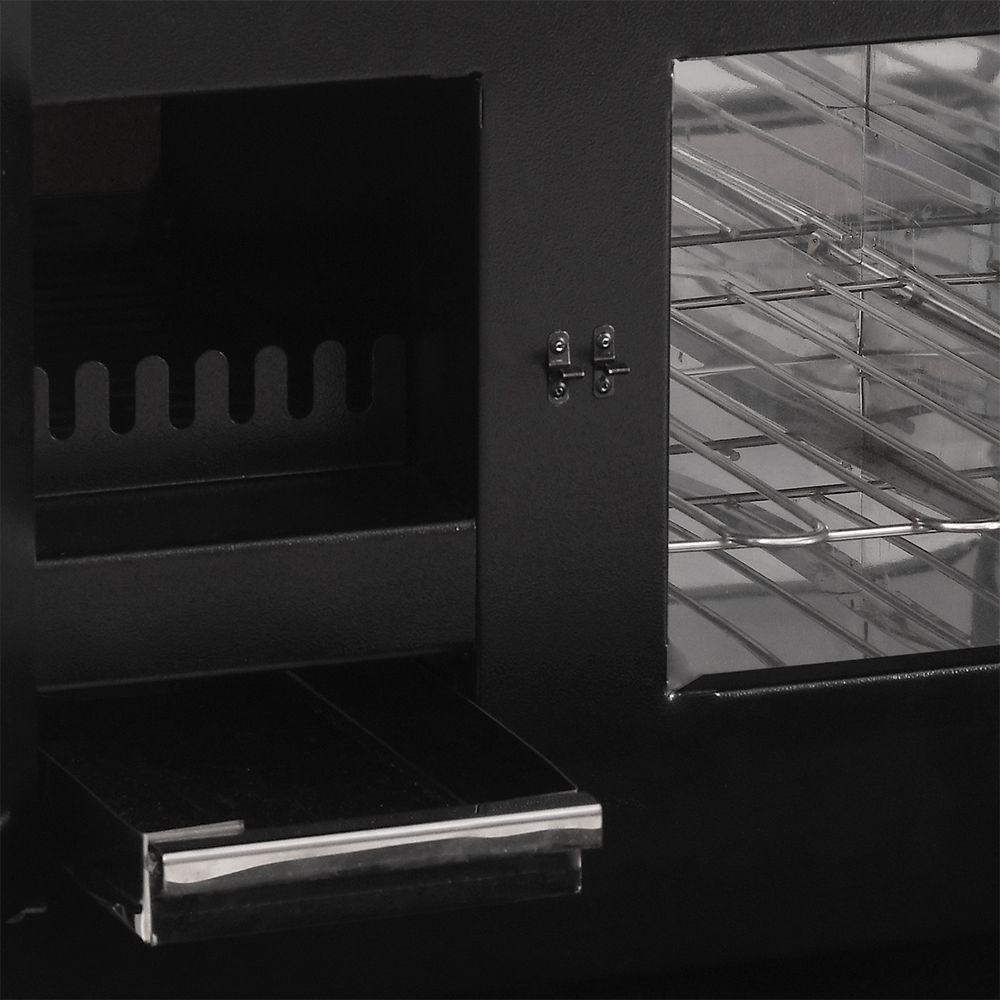 Fogão A Lenha Eclipse Direito Preto Chapa Vitroceramica N2 - 7