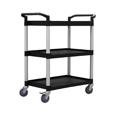 Carro Utilitario Triplex 150kg 97x107x50cm Preto Platinox Gx-032b