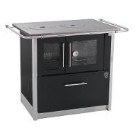 Fogão A Lenha Eclipse Direito Preto Chapa Ferro Fundido N2 - 2