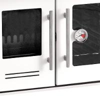 Fogão A Lenha Eclipse Direito Branco Chapa Ferro Fundido N2 - 6