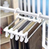 Cabide Calcas Plastico Aco Inox 34 Cm X 15 Cm X 7 Cm - 2