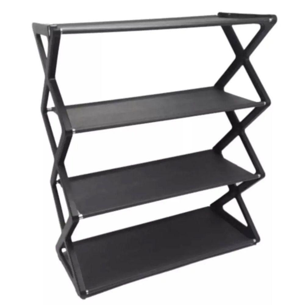 Sapateira 4 Andares 2 Kg Plastico Pp E Tnt 41 Cm X 18,5 Cm X - 2