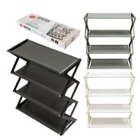 Sapateira 4 Andares 2 Kg Plastico Pp E Tnt 41 Cm X 18,5 Cm X - 1