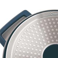 Caçarola Baixa 28cm Azul Revestimento Interno Preto - Jomafe One - 6