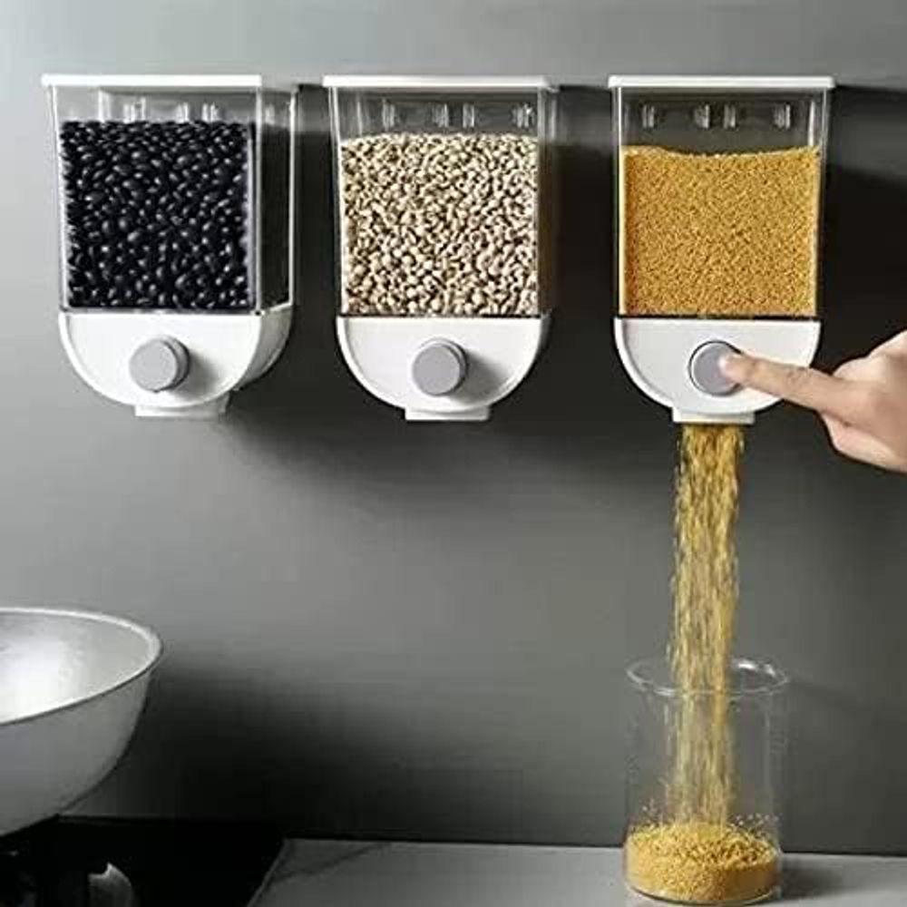 Dispenser Alimentos Plastico 11,5 Cm X 9,5 Cm X 19,5 Cm 1 L - 2