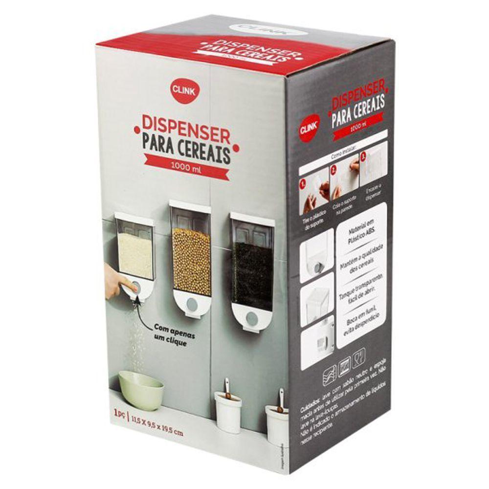 Dispenser Alimentos Plastico 11,5 Cm X 9,5 Cm X 19,5 Cm 1 L - 8