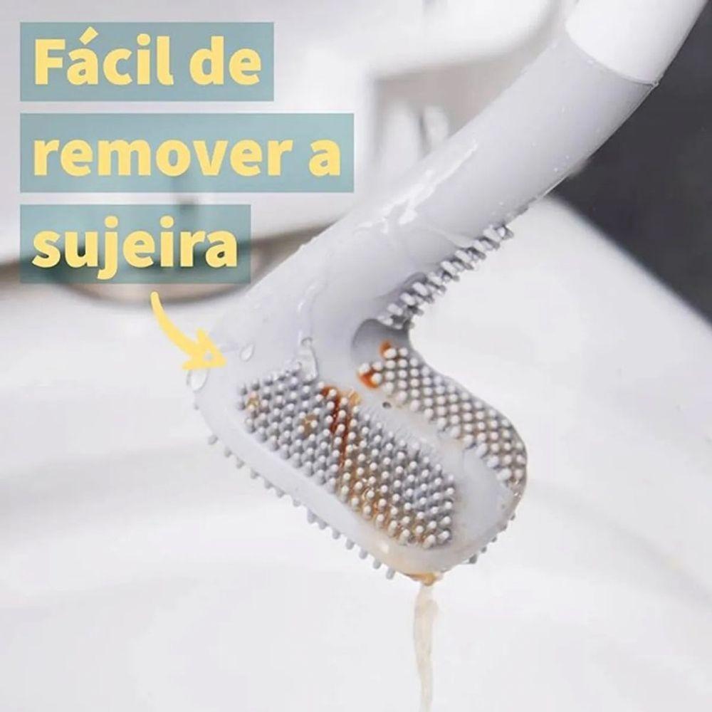 Escova Sanitaria Curva Plastico 39 Cm X 7 Cm X 1 Cm - 9