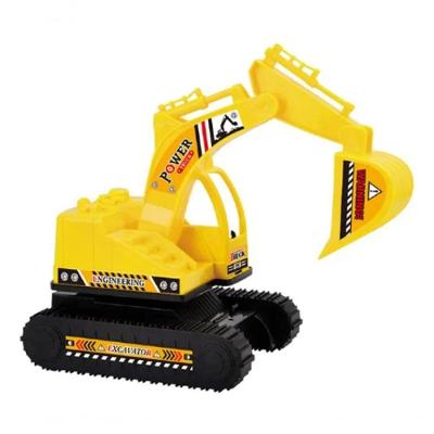 Caminhão Mini Escavadeira Carrinho Construtor Brinquedo Infa