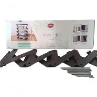 Sapateira 5 Andares Plastico Metal 48 Cm X 19 Cm X 58 Cm 1un - 7