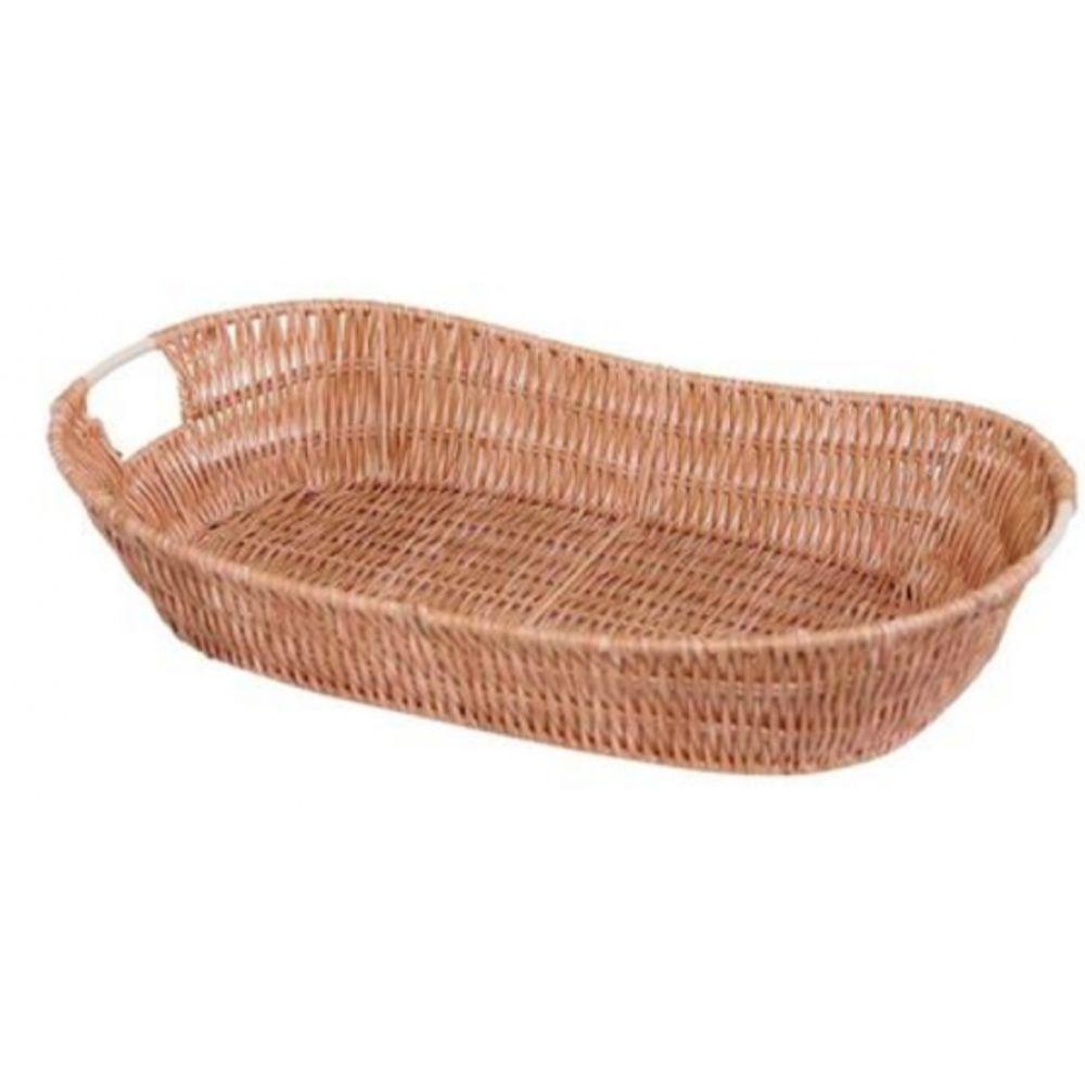 Cesto Oval 48,5x32x11cm Claro Yk11621 - Mimo - 1