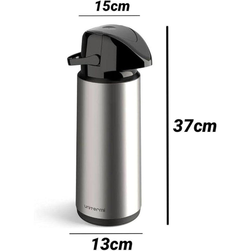 Garrafa Termica 1,8l Verona Inox - Unitermi 8.6.013 - 2