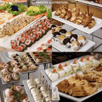 Travessa Quadro Retangular Melamina 44,5x22,5x4,5cm - Mezza - 5