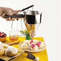 Funil Dosador 25,5x13x19,5cm C-suporte Inox - Platinox Sf-13 - 4