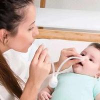 Aspirador Nasal Sucção Bebê Higiene Nariz Entupido Sugador D