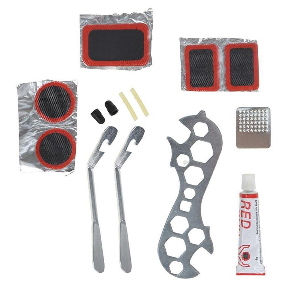 Kit Reparo Para Bicicleta De 14 Peças Ferramentas Bike Compl - 4