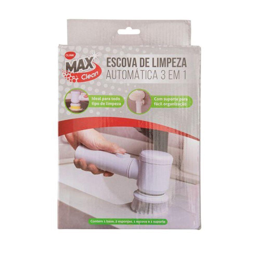 Escova Limpeza 3 Em 1 Automatica Plastico Pp, Esponja E Pvc - 7