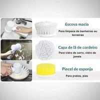 Escova Limpeza 3 Em 1 Automatica Plastico Pp, Esponja E Pvc - 2