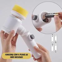 Escova Limpeza 3 Em 1 Automatica Plastico Pp, Esponja E Pvc - 10