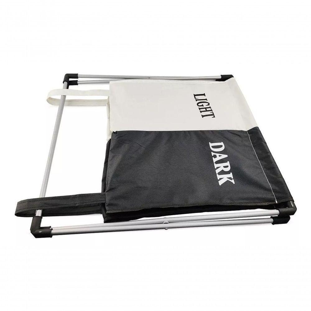 Organizador De Roupas Sujas Dobrável Com 2 Divisórias – Cest - 3