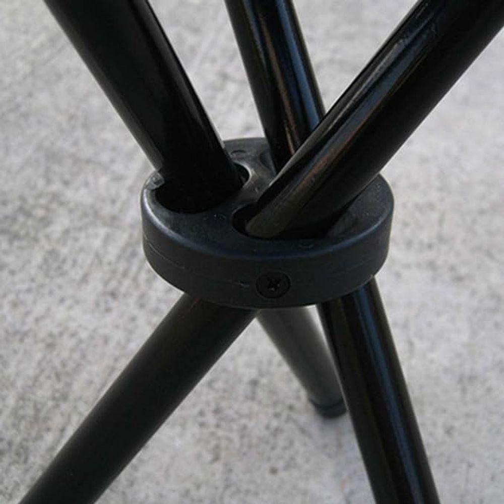 Banqueta Banco Tripé Dobrável Camping Praia Pesca Resistente - 8