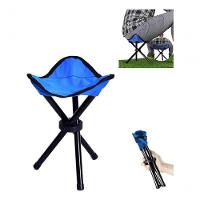 Banqueta Banco Tripé Dobrável Camping Praia Pesca Resistente - 5