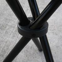 Banqueta Banco Tripé Dobrável Camping Praia Pesca Resistente - 8