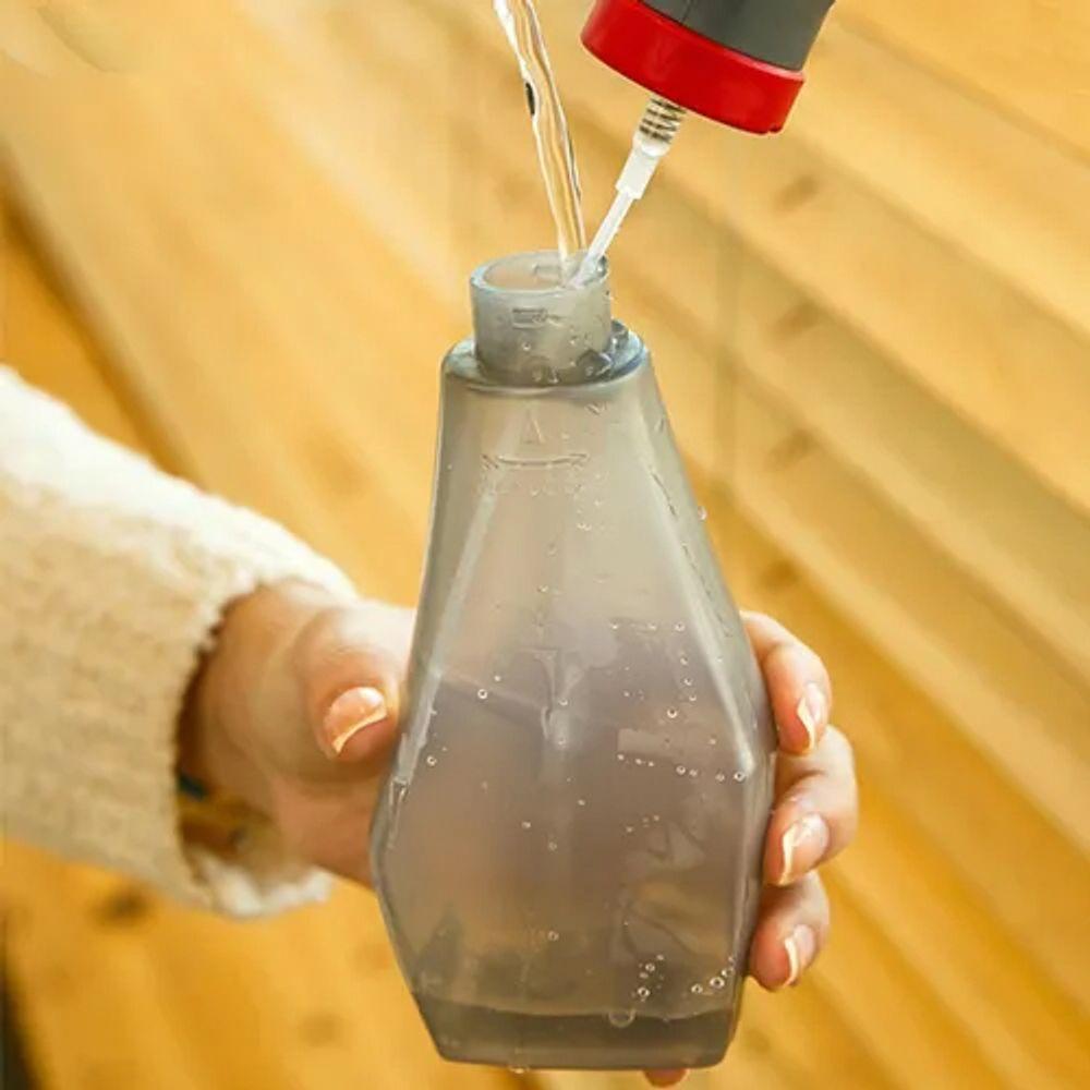 Limpa Vidro 3em1 Rodo Esponja Microfibra Borrifador Limpeza - 5