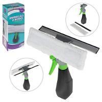 Limpa Vidro 3em1 Rodo Esponja Microfibra Borrifador Limpeza - 1