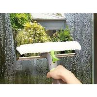 Limpa Vidro 3em1 Rodo Esponja Microfibra Borrifador Limpeza - 9