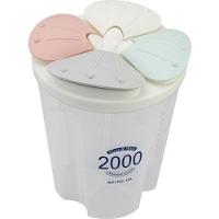 Pote Plástico Armazenador Medidor Com 4 Divisórias 2500 Ml - 6