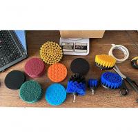 Kit Limpeza Conjunto Escovas Esponjas Uso Furadeira Elétrica - 2