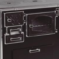 Fogão A Lenha C Forninho C Caixa Dir Preto Fornos Pinhal N2 - 3