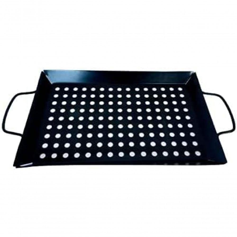 Assadeira Churrasqueira Grill Retangular Metal 39,8 Cm X 20 - 3