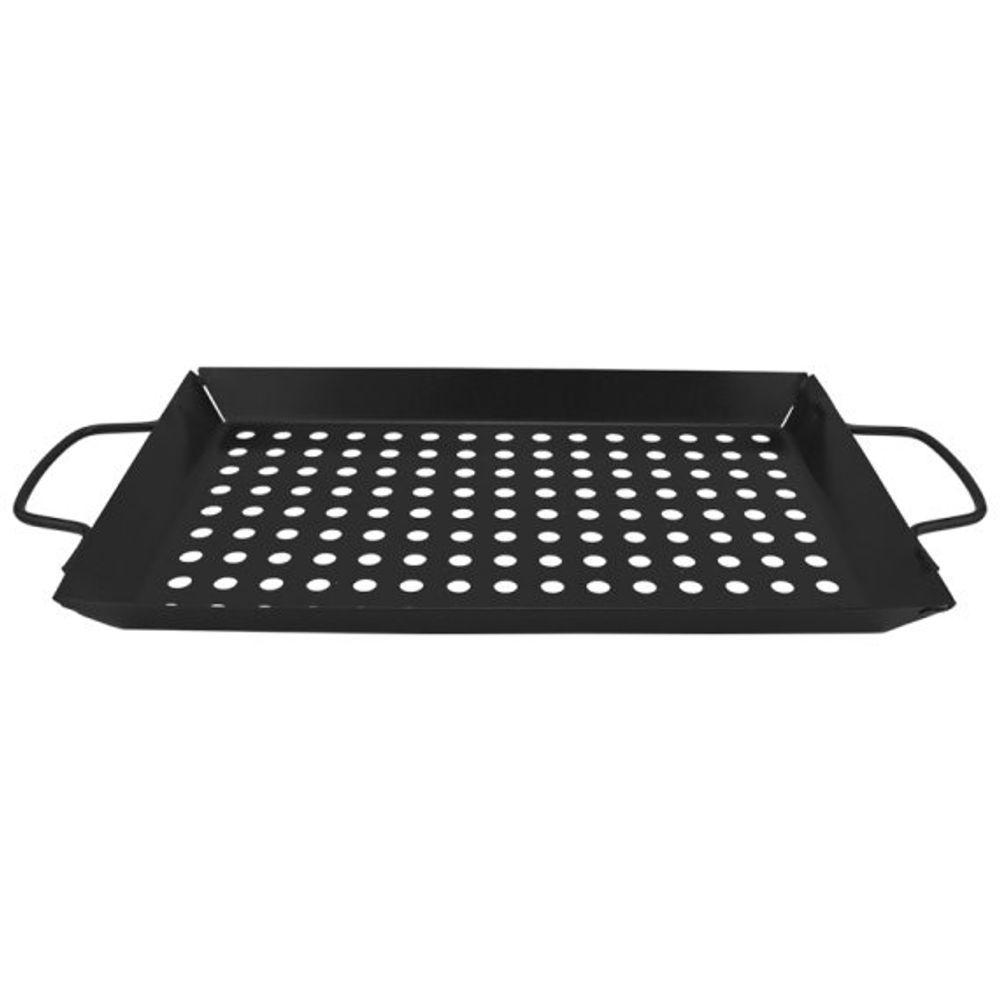 Assadeira Churrasqueira Grill Retangular Metal 39,8 Cm X 20 - 10