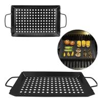 Assadeira Churrasqueira Grill Retangular Metal 39,8 Cm X 20 - 5