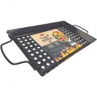 Assadeira Churrasqueira Grill Retangular Metal 39,8 Cm X 20 - 6