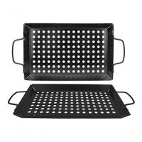 Assadeira Churrasqueira Grill Retangular Metal 39,8 Cm X 20 - 7