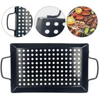 Assadeira Churrasqueira Grill Retangular Metal 39,8 Cm X 20 - 9