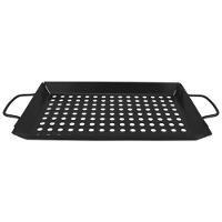 Assadeira Churrasqueira Grill Retangular Metal 39,8 Cm X 20 - 10